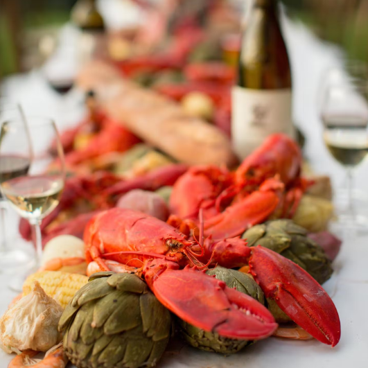Lobster Boil Dinner with the Winemakers