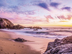 Sunset in Bodega Beach, Sonoma County, California