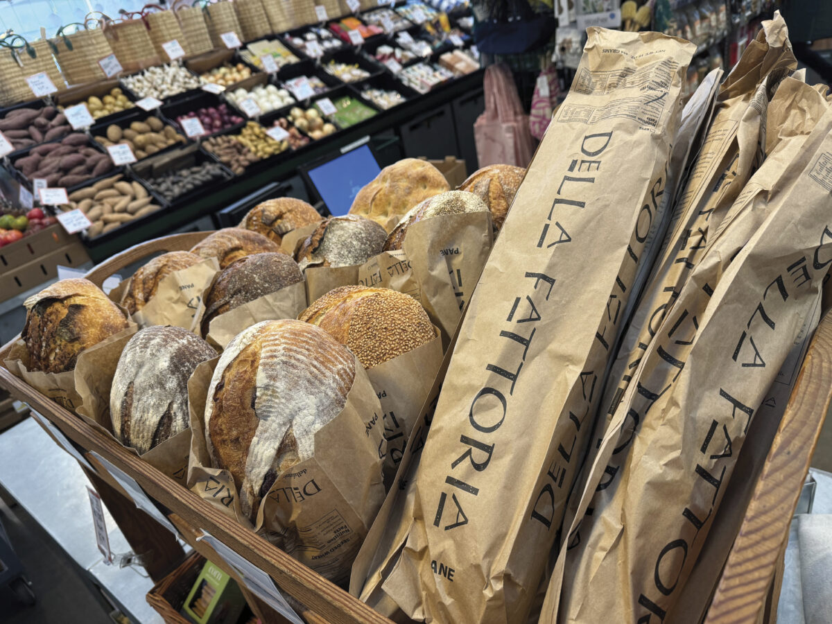 more baked goods displayed in store